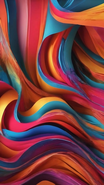 Abstract colorful 3d background