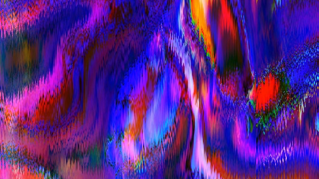 Abstract colorful 4k liquid waves background abstract fluid
