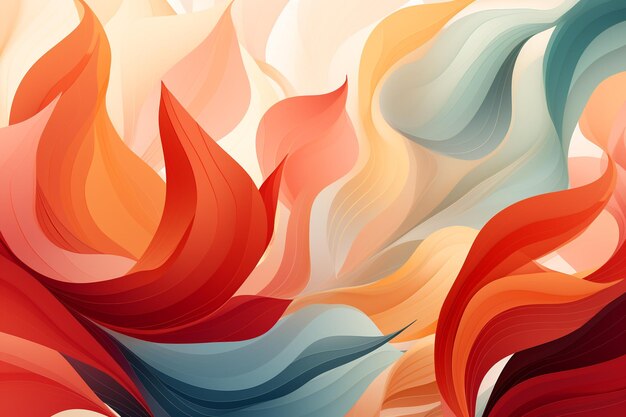 Abstract colorful background abstract colors pattern in the style of fluid and organic shapes