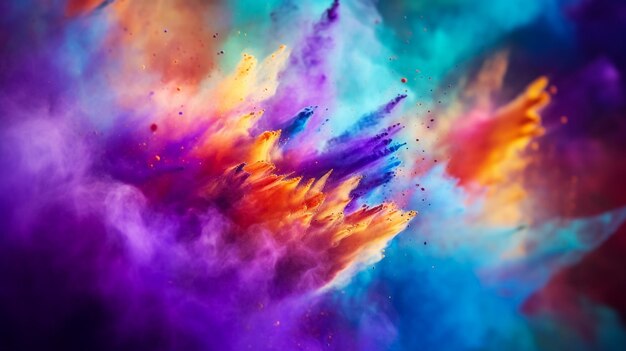 Abstract colorful background art illustration paint splash color ink texture design brush spot grunge yellow messy stain vector splatter element bright celebrate drop