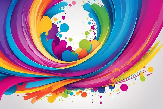 Abstract Colorful Background Design