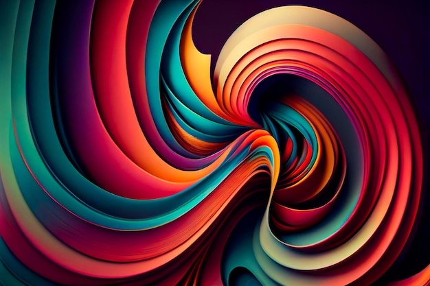 Abstract Colorful Background Generative AIxA