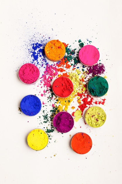 Abstract colorful background - Indian Holi festival colours