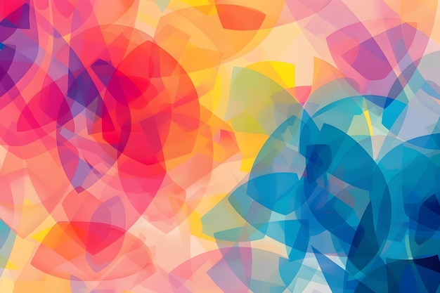 Abstract colorful background pattern shape