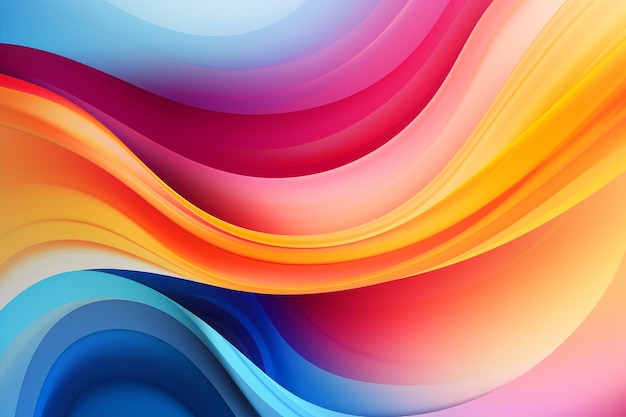 Abstract colorful background Texture gradient Generate Ai