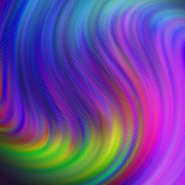 พื้นหลังสีสันสดใสนามธรรม ลายเส้นเกลียวคลื่นไล่ระดับสี บิดเป็นเกลียว ภาพพื้นหลังดิจิทัลแบบเคลื่อนไหว