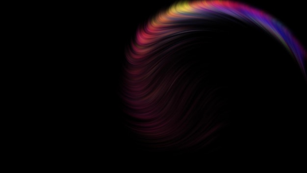 Abstract Colorful Background Twisted Gradient Wavy Twirls Patterns Motion Digital Wallpaper