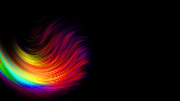 abstract colorful background twisted gradient wavy twirls patterns motion digital wallpaper