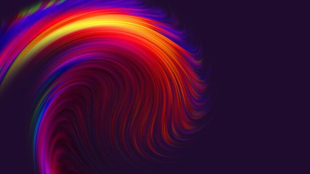 Abstract Colorful Background Twisted Gradient Wavy Twirls Patterns Motion Digital Wallpaper