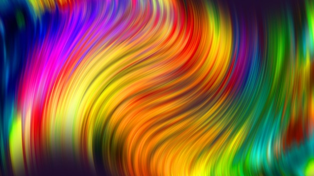 Abstract Colorful Background Twisted Gradient Wavy Twirls Patterns Motion Digital Wallpaper