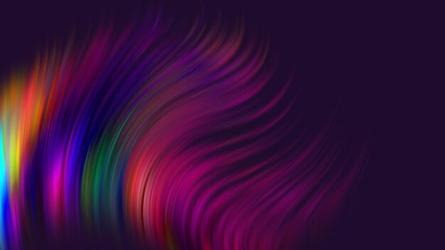 Abstract Colorful Background Twisted Gradient Wavy Twirls Patterns Motion Digital Wallpaper