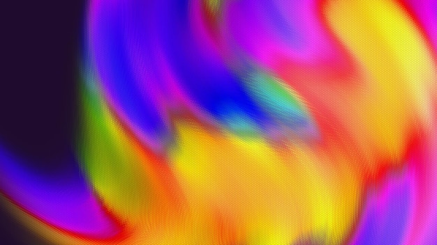 Abstract Colorful Background Twisted Gradient Wavy Twirls Patterns Motion Digital Wallpaper