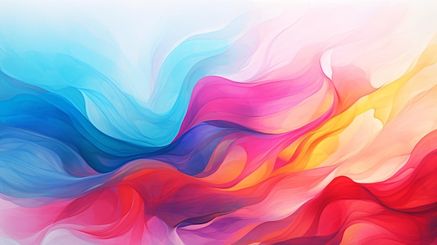 Abstract colorful background vibrant color interplay