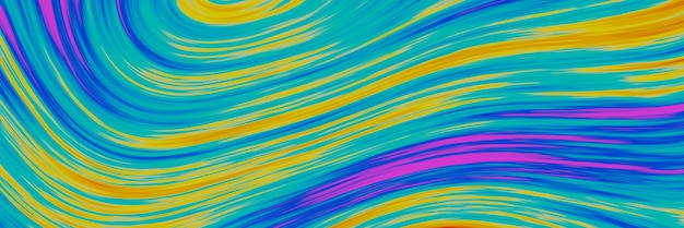 Abstract colorful background. Wavy gradient color.