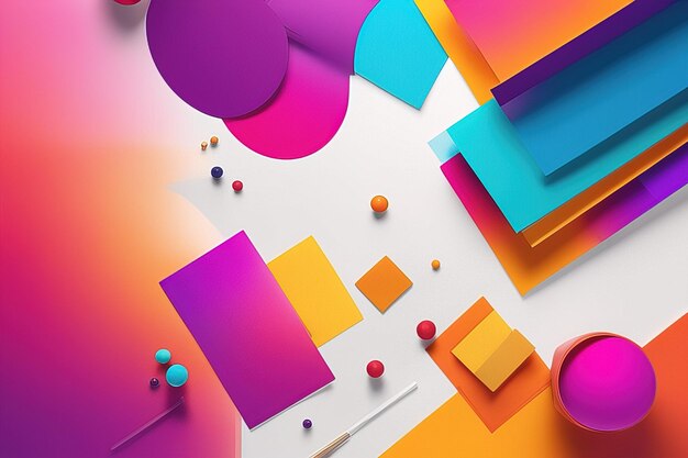 Abstract colorful background with geometric shapesabstract colorful background with geometric shapes