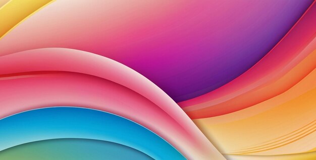 Abstract colorful background with gradient AI