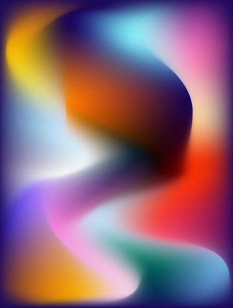 Abstract colorful background with gradient