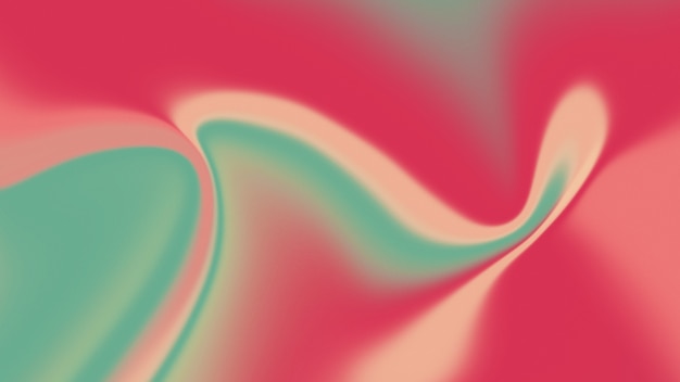 Abstract colorful background with green and red tint