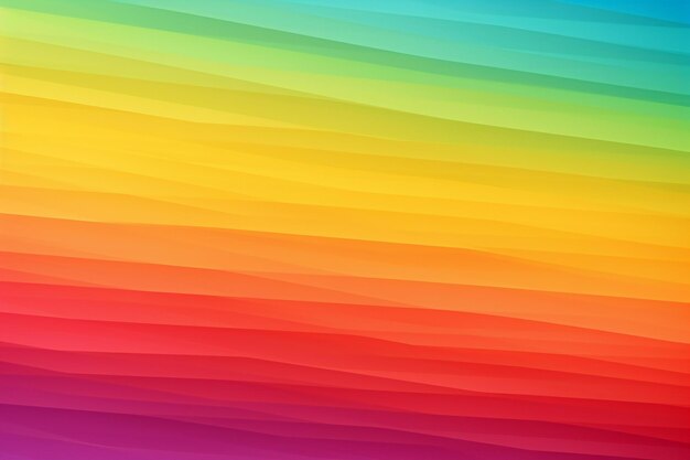 Photo abstract colorful background with smooth wavy lines in rainbow colors