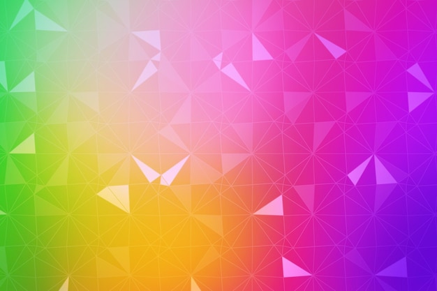 Abstract colorful background with trigonals