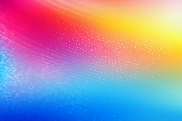 abstract colorful background with wave lines and bokeh effect