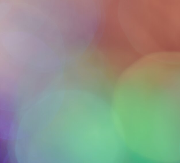 Abstract colorful bokeh background