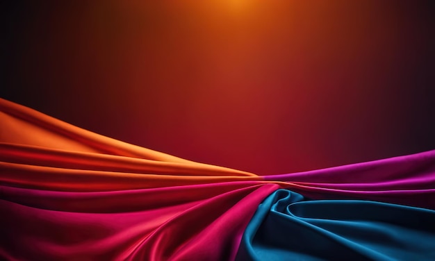 абстрактный красочный градиент ткани фон для дизайна в качестве баннера