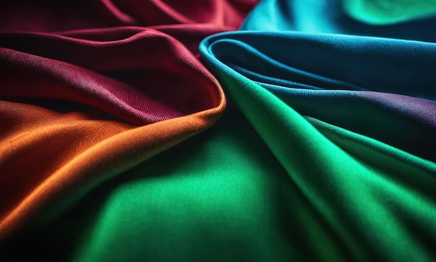 abstract colorful cloth gradient background