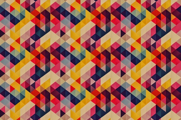 Abstract colorful geometric pattern design