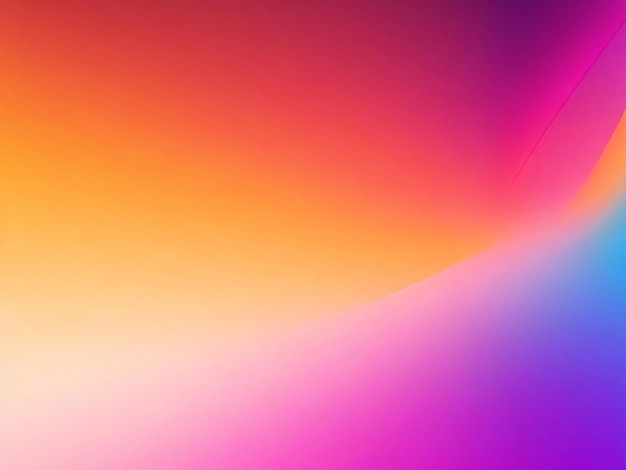 Abstract colorful gradient background