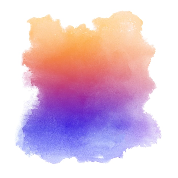 Abstract colorful hand draw water color background