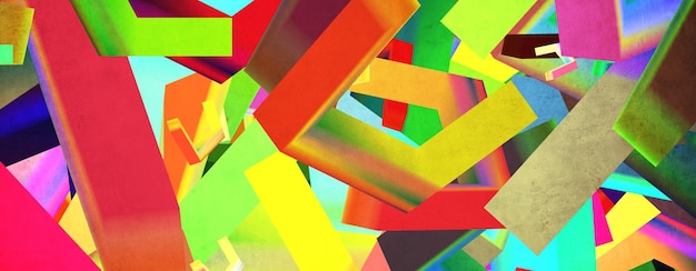 Abstract colorful illustration