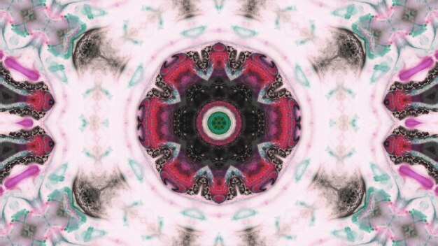 Abstract Colorful Kaleidoscope Background Photo