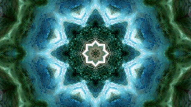 Abstract Colorful Kaleidoscope Background Photo