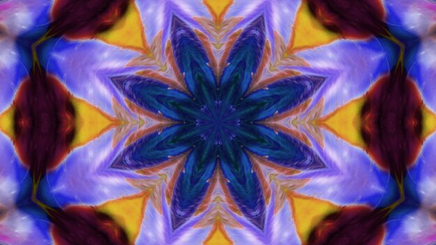 Abstract Colorful Kaleidoscope Background Photo