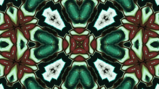 Abstract Colorful Kaleidoscope Background Photo