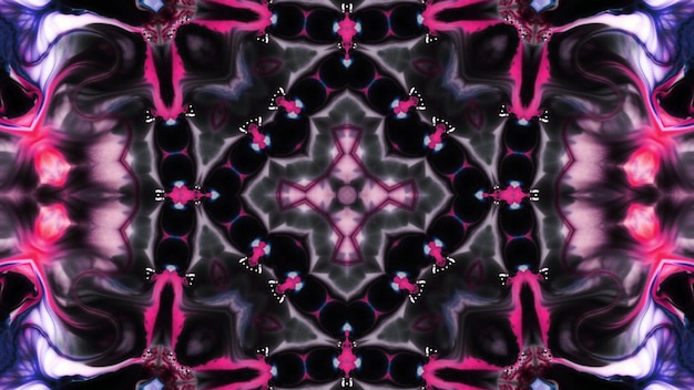 Abstract Colorful Kaleidoscope Background Photo