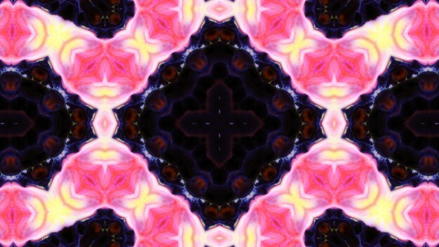 Abstract Colorful Kaleidoscope Background Photo