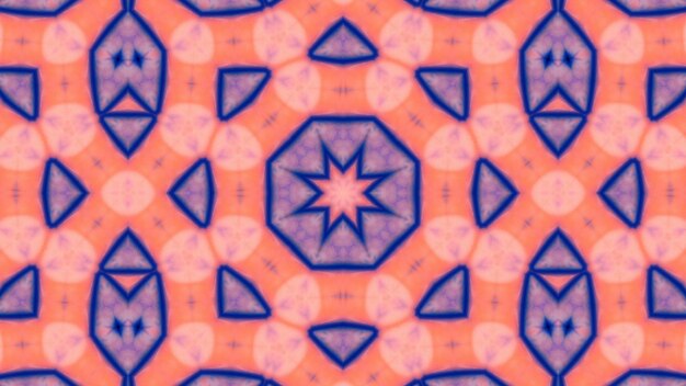 Abstract colorful kaleidoscope background photo