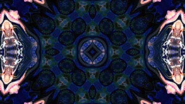 Abstract Colorful Kaleidoscope Background Photo