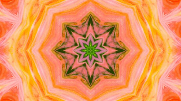 Abstract Colorful Kaleidoscope Background Photo