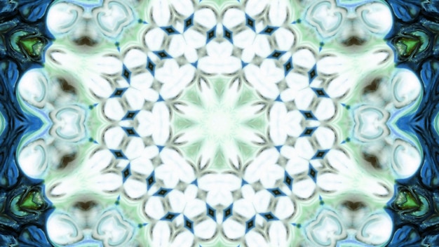 Abstract Colorful Kaleidoscope Background Photo