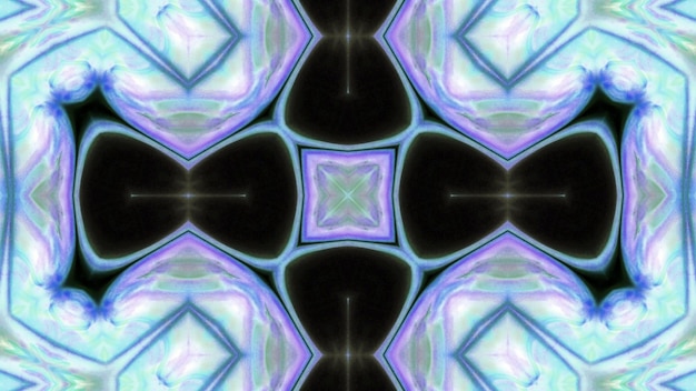 Abstract Colorful Kaleidoscope Background Photo