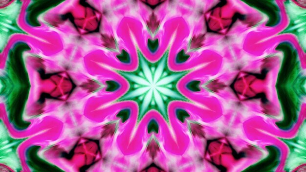 Abstract colorful kaleidoscope background photo