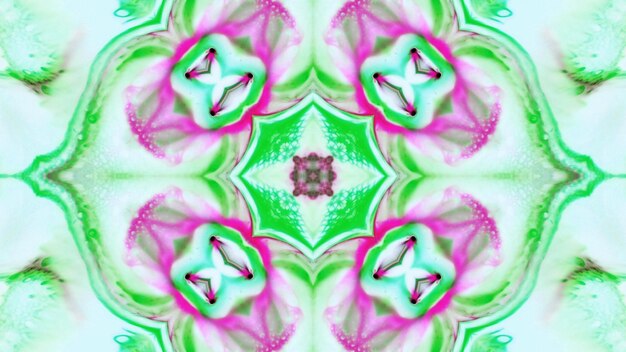 Abstract colorful kaleidoscope background photo