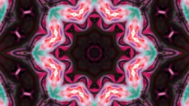 Abstract Colorful Kaleidoscope Background Photo