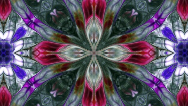 Photo abstract colorful kaleidoscope background photo