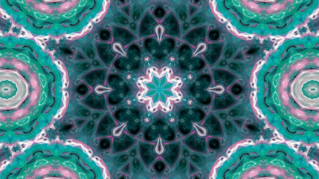 Abstract Colorful Kaleidoscope Background Photo