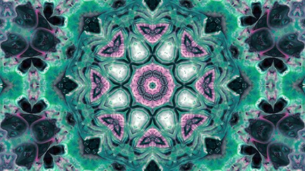 Abstract Colorful Kaleidoscope Background Photo