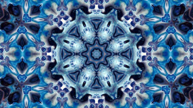 Abstract Colorful Kaleidoscope Background Photo